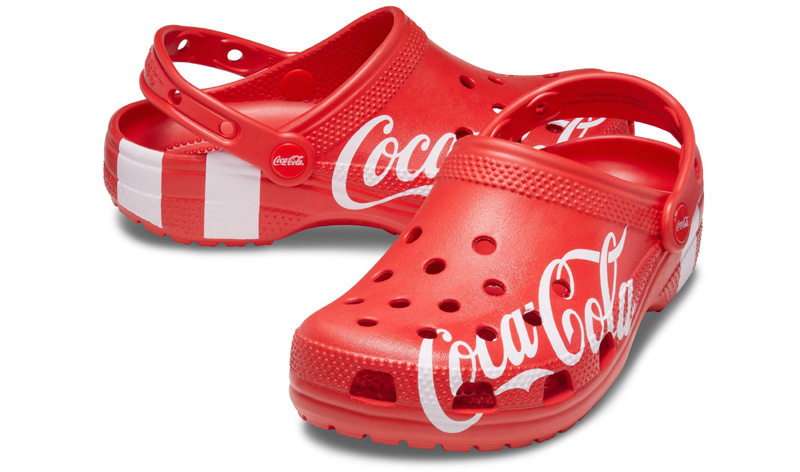 Las nuevas Crocs Coca-Cola en versión rojo