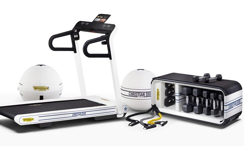 La nueva línea de equipamiento fitness de Dior y Technogym