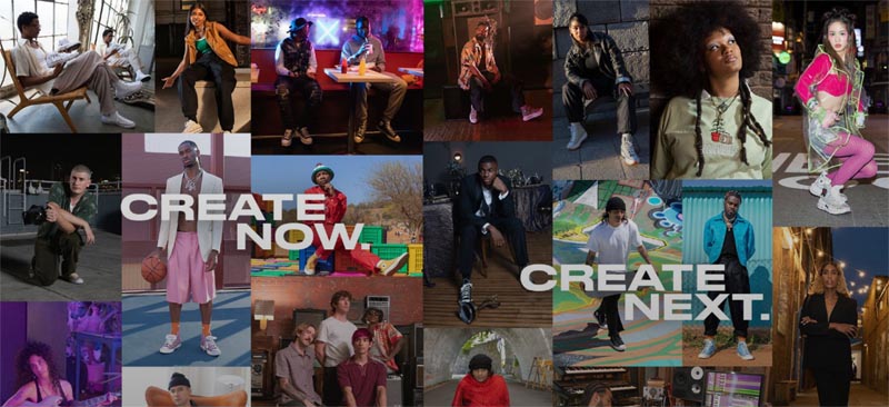 Converse campaña Create