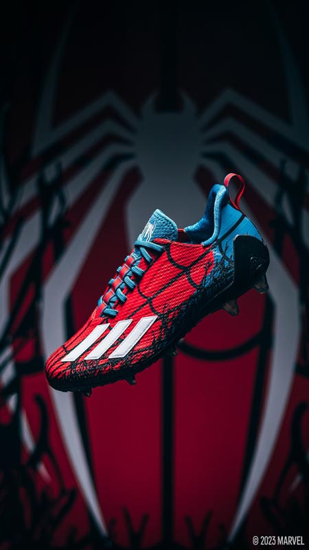 Botines adizero de Spiderman