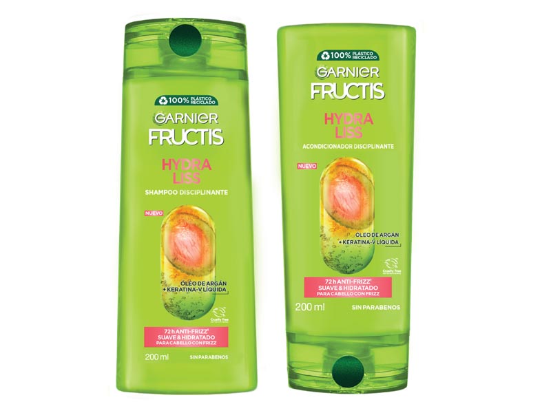 Shampoo y acondicionador Fructis Hydra liss