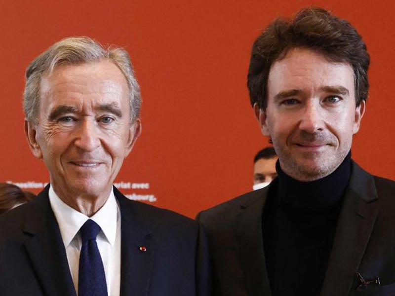 Bernard y Antoine Arnault