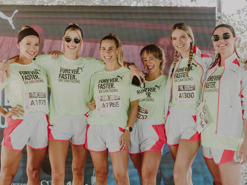 Celebridades en en PUMA 10K San Isidro