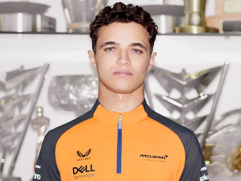 Lando Norris para Castore y McLaren