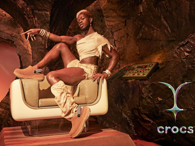 Lil Nas X crocs campaña