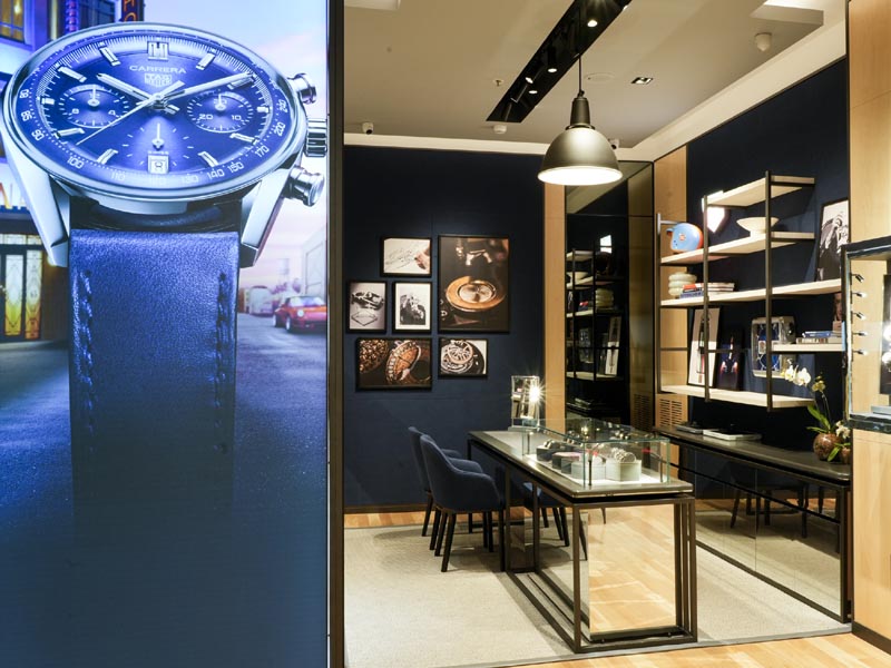 Nuevo local de TAG Heuer en Alcorta Shopping