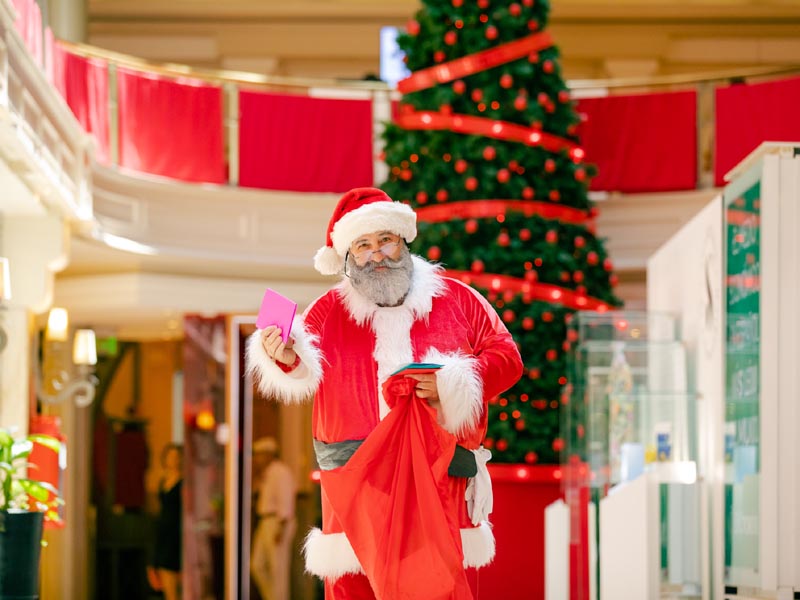 Papá Noel en Patio Bullrich