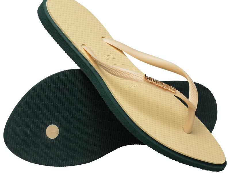 Havaianas Slim Point Verde Pantanal