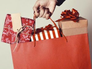 Navidad regalos trabajo