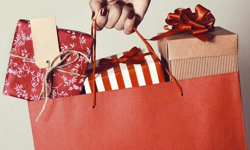 Navidad regalos trabajo