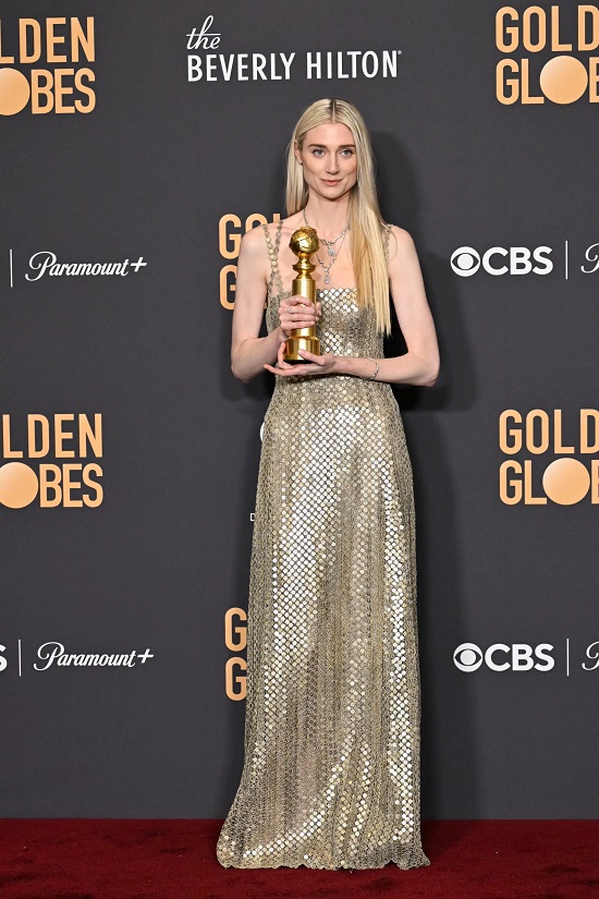 Elizabeth Debicki en los Golden Globes 2024