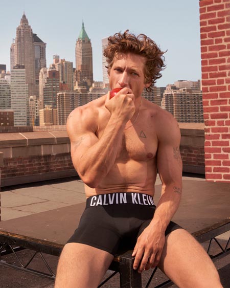 Jeremy Allen White Para Calvin Klein