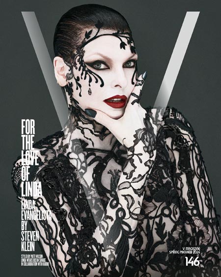 Linda Evangelista tapa de V Magazine