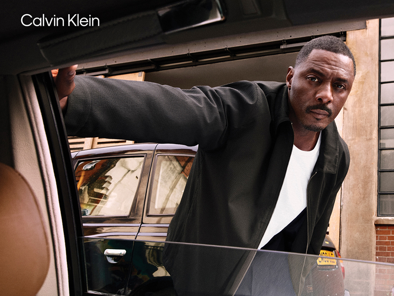 Idris Elba en la campaña de Calvin Klein