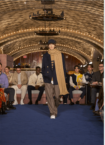 Mega desfile de Tommy Hilfiger