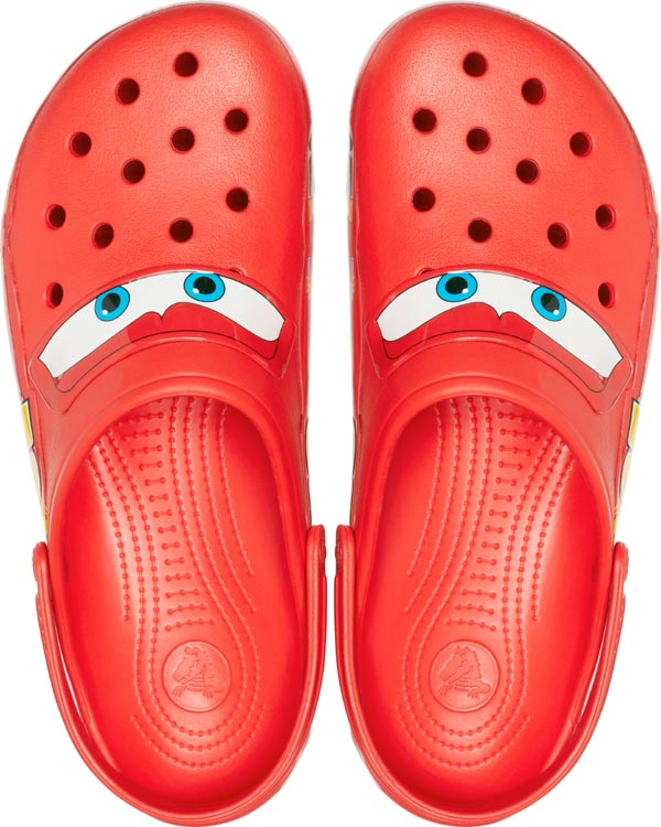 Crocs de Lightning McQueen