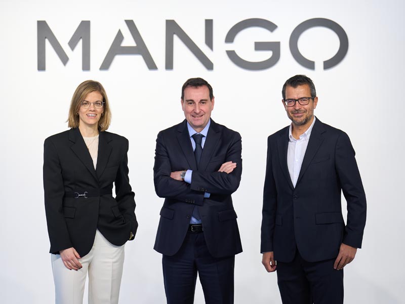 Parte del nuevo consejo directivo de Mango