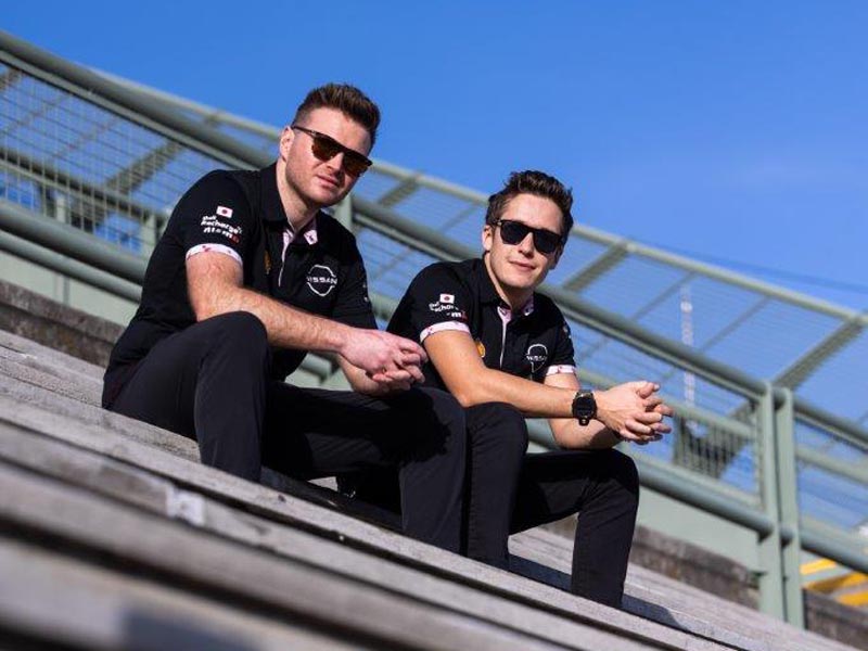 Oliver Rowland y Sacha Fenestraz Nissan Fórmula E
