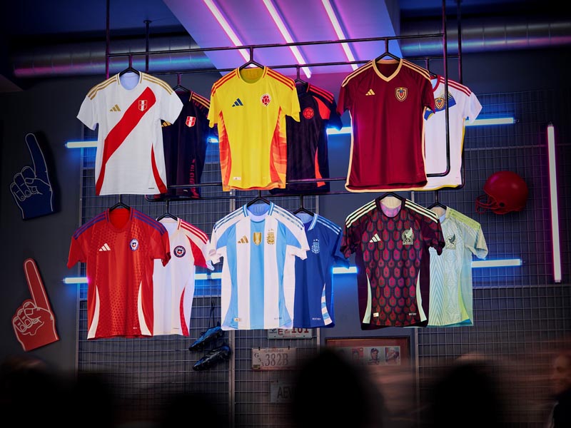 camisetas adidas de seleccionados latinoamericanos