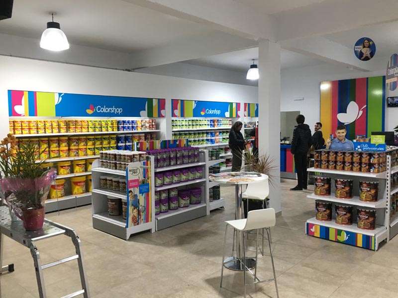 Colorshop es la cadena de pinturerías más grande de Argentina