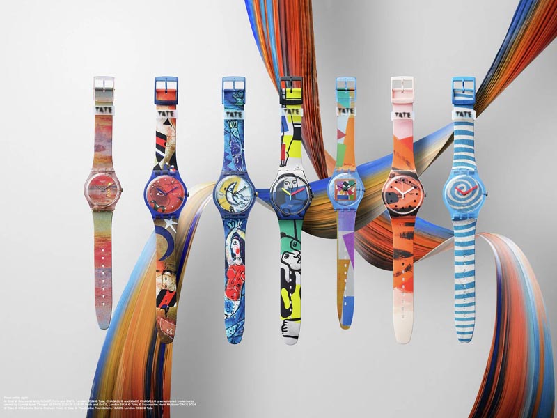 Colección Swatch x Tate