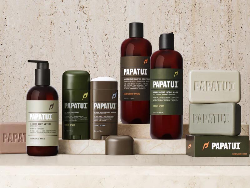 Papatui skincare línea de La Roca Johnson