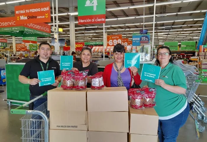 GDN Donación de panes dulces a Cáritas