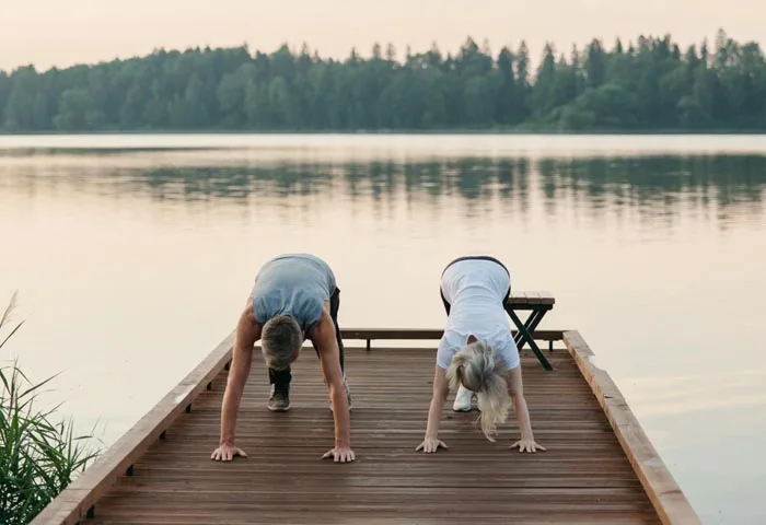 wellness bienestar equilibra streching entrenar salud