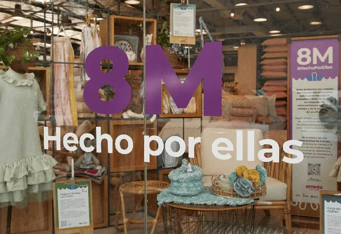 Vidriera de Arredo para el 8M 2025