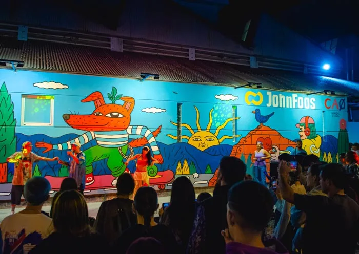 Mural de John Foos en Mendoza, Argentina