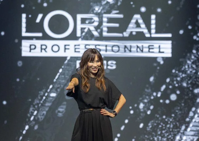Min Kim en Argentina para L'Oréal Professionnel