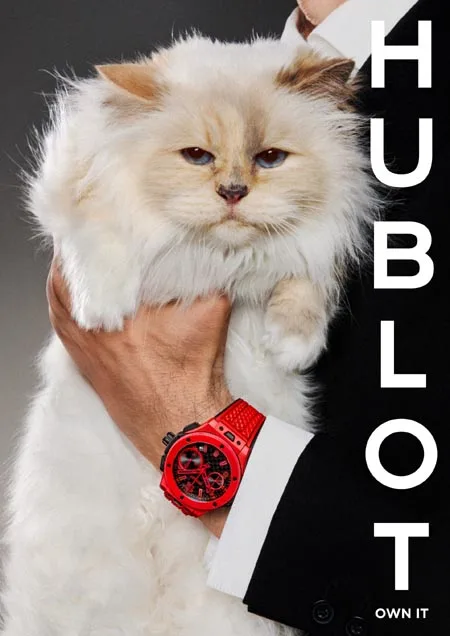 Campaña de Hublot con Choupette