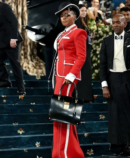 Janelle Monáe en Thom Browne
