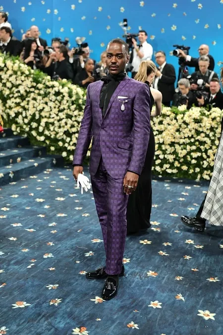 Ncuti Gatwa en la met gala 2025