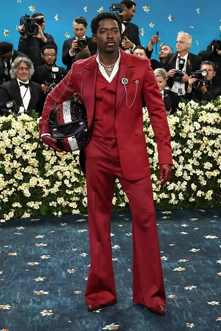 Damson Idris en la MET Gala 2025