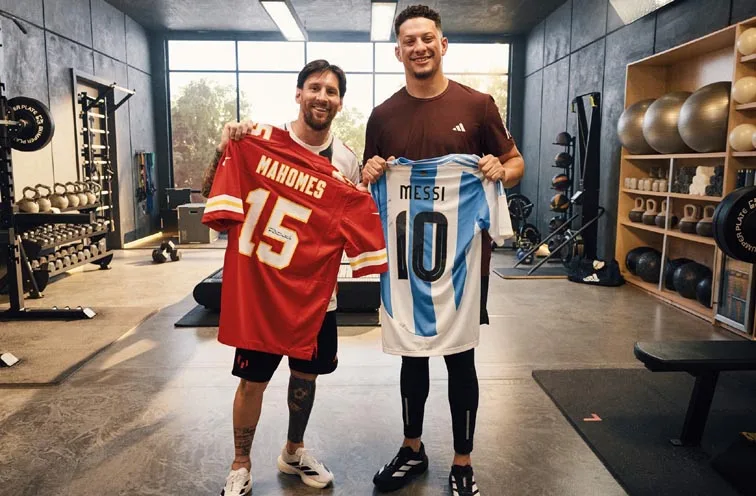 Publicidad Lionel Messi y Patrick Mahomes
