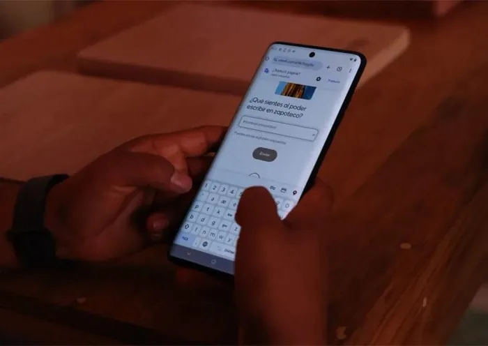 Motorola teclado en zapoteco