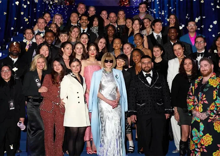 Anna Wintour y el staff de Vogue