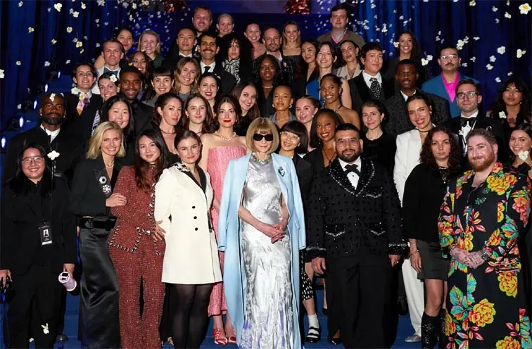 Anna Wintour y el staff de Vogue