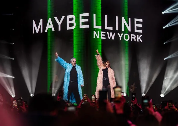 Miranda cerró el evento de Maybelline New York