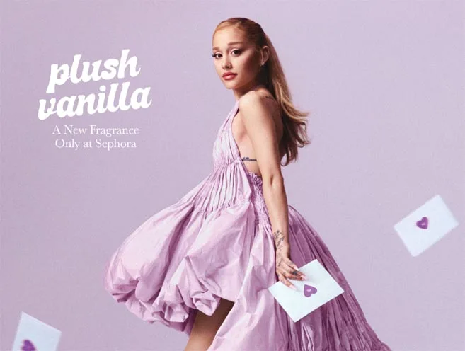 Ariana Grande para Lovenotes Plush Vanilla