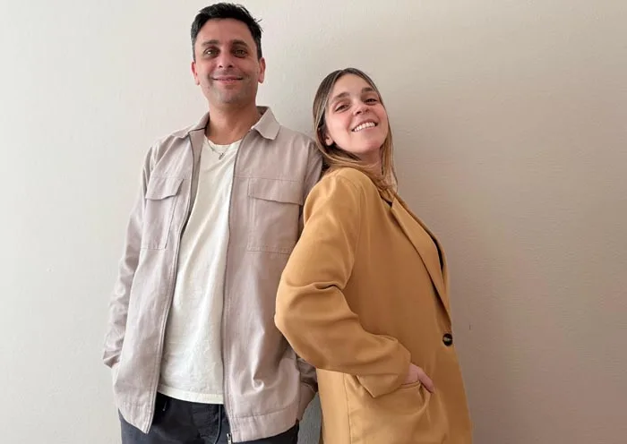 Mauro Pasam y Camila Pérez, cofundadores de Conciencia Circular