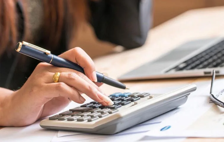 Calculadora cuentas contabilidad ventas sueldos