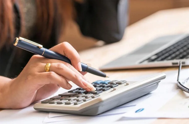 Calculadora cuentas contabilidad ventas sueldos